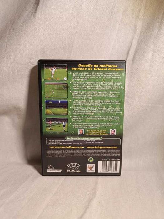 UEFA Challenge Game for PC CD-ROM64585505921410121