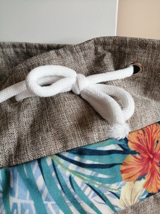 Torba plażowa duża, handmade 45x30cm