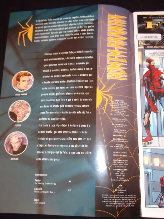 Livros BD Ultimate Marvel X-men Homem-Aranha
