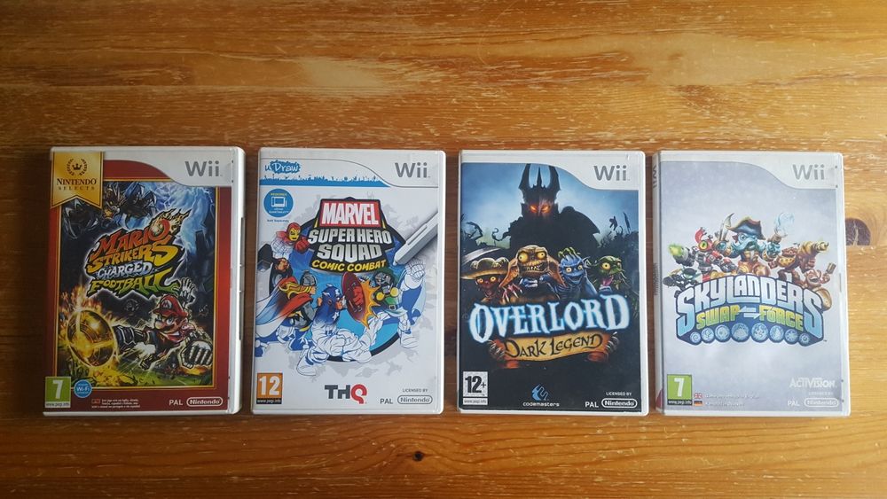 Jogos para Wii em exelente estado