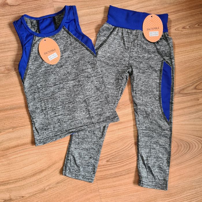Костюми демісезонні спортивні 86 92 98 104 110 116 122 (футболка штани