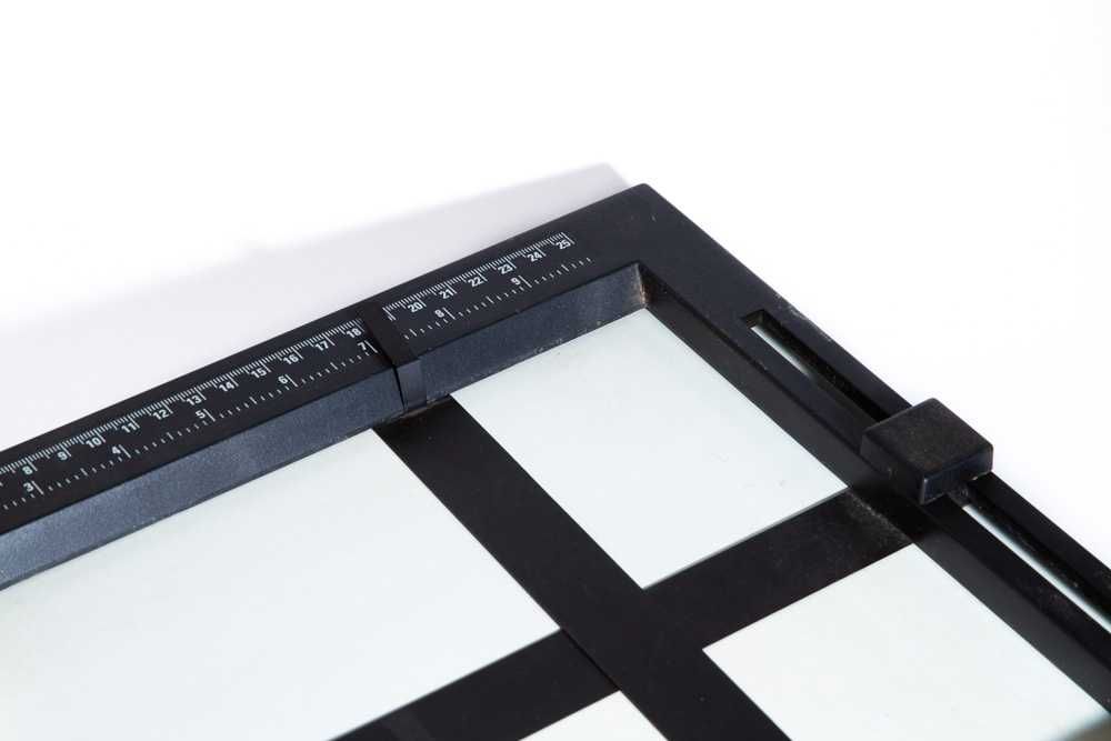 Máscara fotográfica para ampliação de negativos 20x25