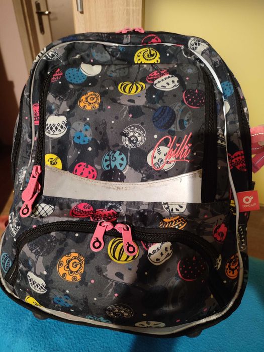 Plecak Topgal do klasy 4-6, trzykomorowy