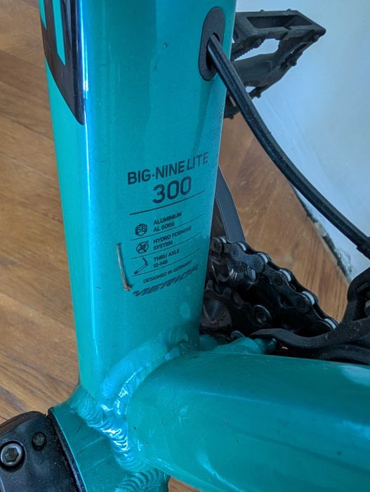 Rower MERIDA big nine lite