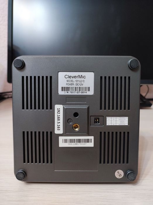 PTZ-камера CleverMic 1011U2-10 (FullHD, 10x, USB 2.0, LAN)