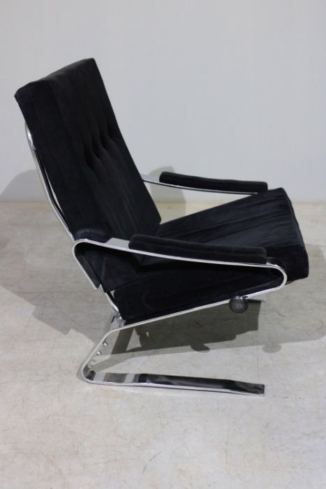 Poltrona e pousa pés da déc. de 70 | Mid Century Modern Design