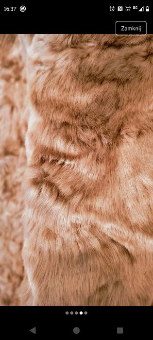 Kurtka futerko sztuczne r M