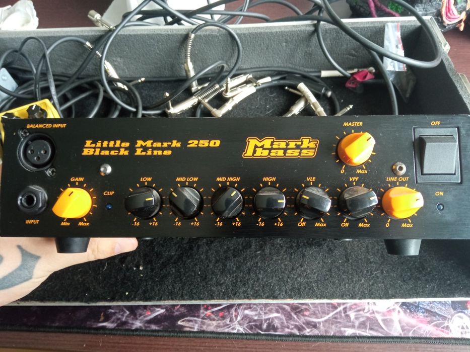 Head basowy MarkBass Little Mark 250 Blackline