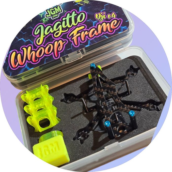 Jagitto whoop frame FpV 1S pod DJI O4