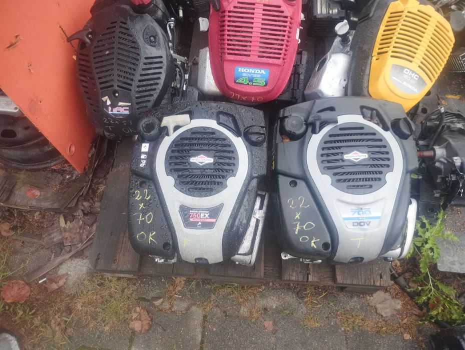 Silnik kosiarka spalinowa Briggs strattion 450E 500E 500 625 675 700 600 quantum honda Subaru m części gwarancja film