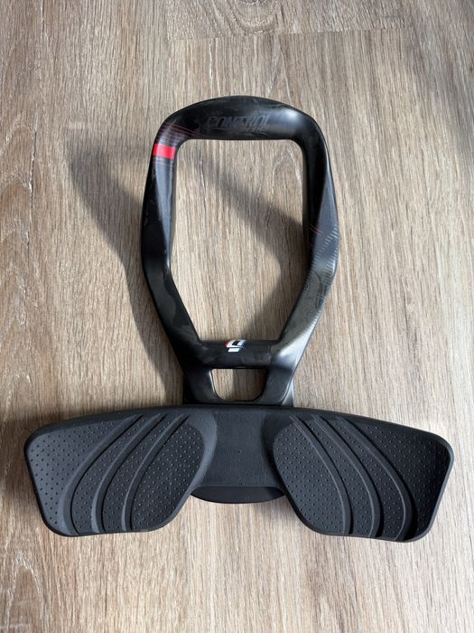 Controltech Sirocco Mini Clip-on Carbon Bike Aerobar lemondka z podkladkami 30mm