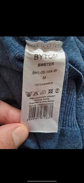 Niebieski sweter Bytom rozmiar M