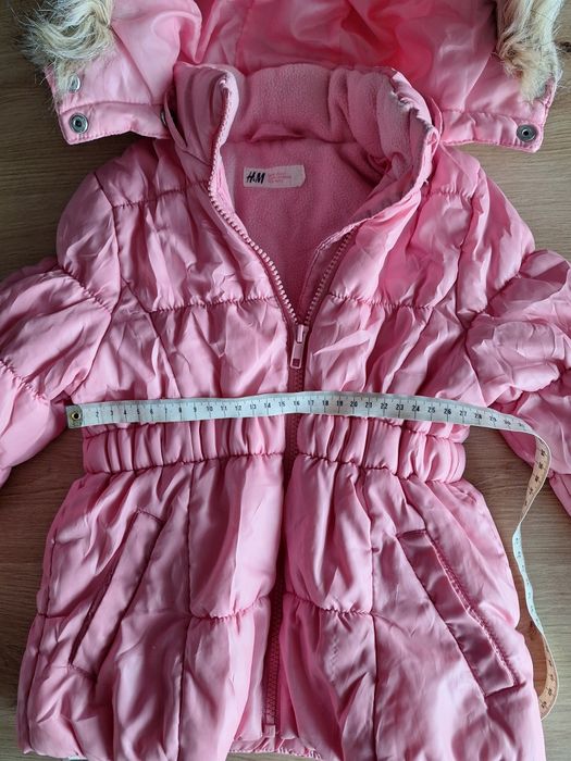 Kurtka jesienna zimowa ocieplana 98 H&M