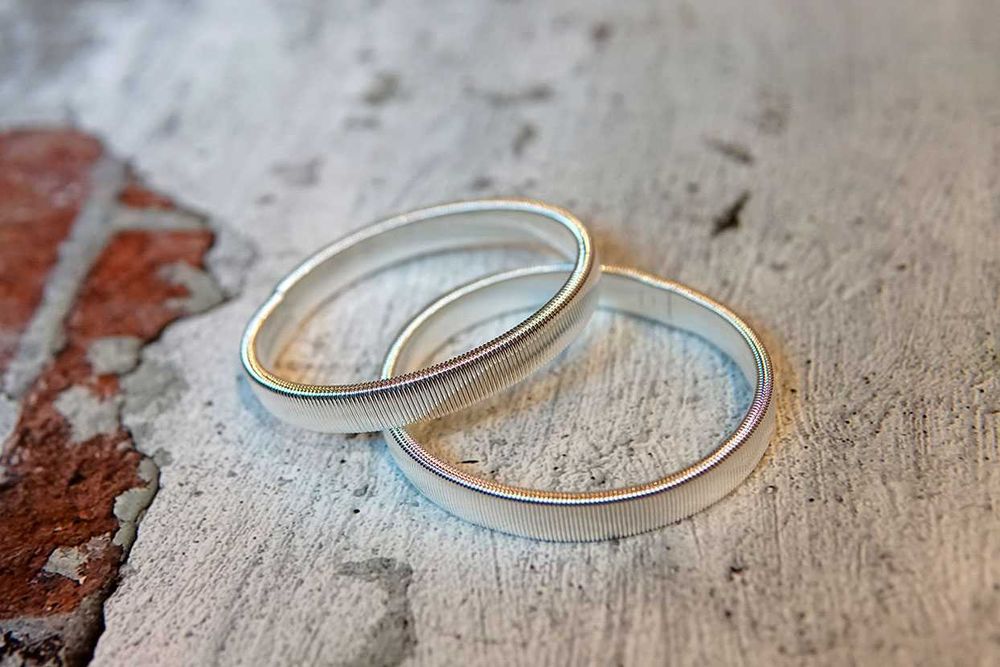 Srebrne opaski obręcze na rękawy koszuli Peaky Blinders spinki męskie