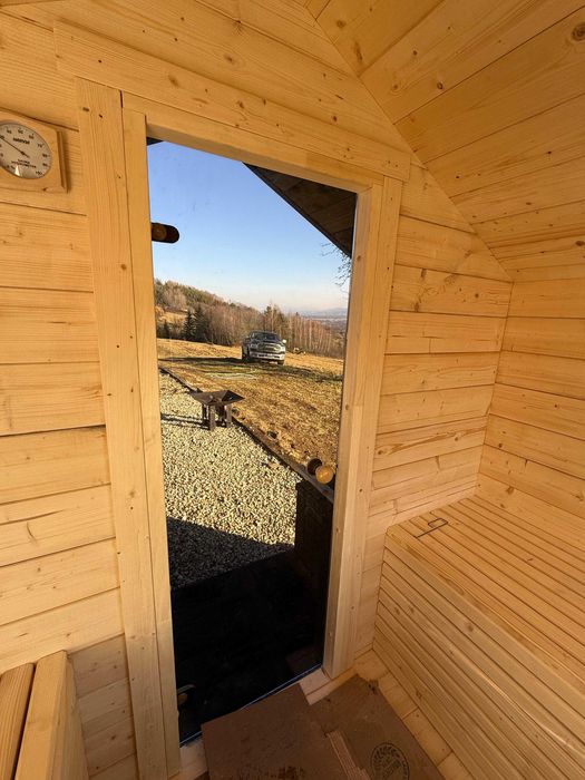 Sauna ogrodowa, HONEY, mobilna,
