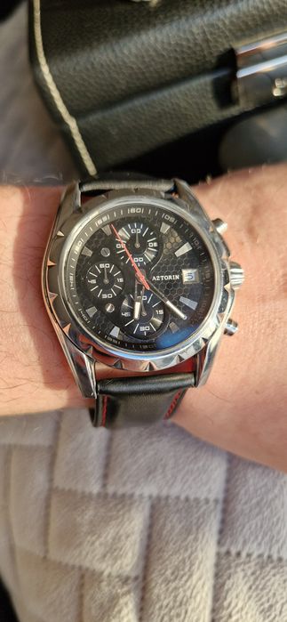 Zegarek Aztorin męski szafirowe szkło