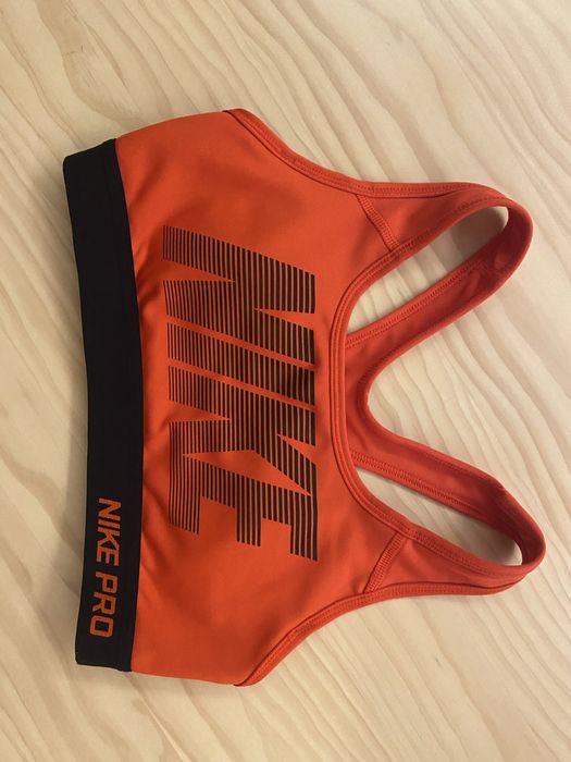 Biustonosz sportowy Nike DRI FIT XS z wkladkami