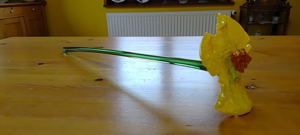Kwiat Szklany, Żółty, Exbor, Czechosłowacja