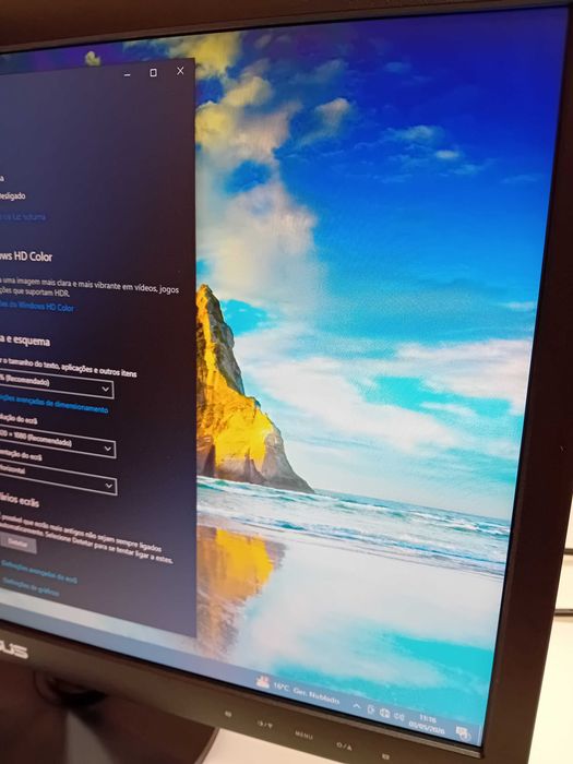 (LER DESCRIÇÃO) Monitor Asus VS228NE 21.5" Full HD