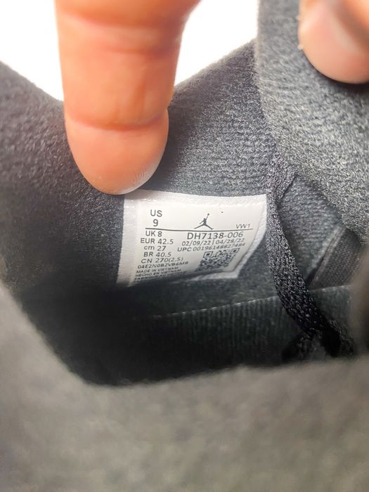 Jordan 4 Retro SE Black Canvas - 42.5 / 44 EU