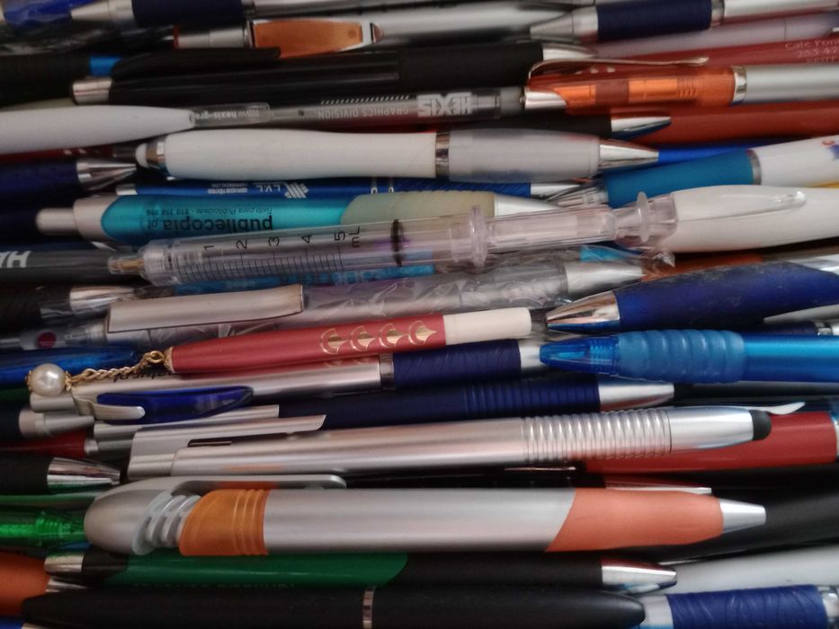 Lote esferográficas de coleção - total 200 Unidades