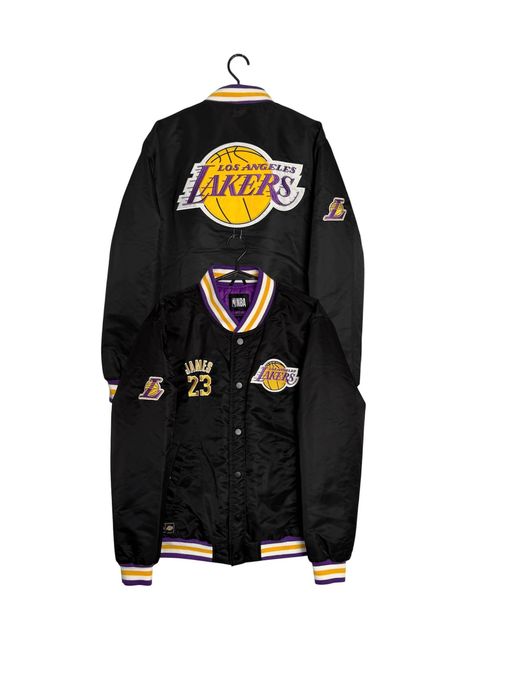 Kurtka NBA Los Angeles Lakers 23 James Czarna