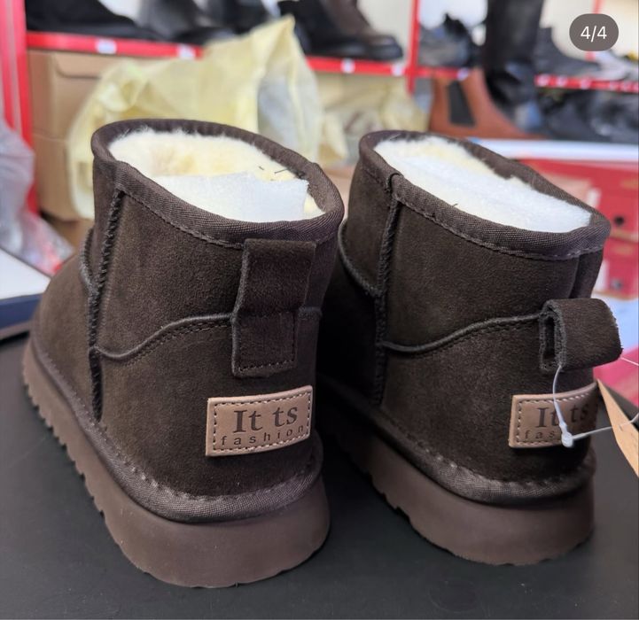 Натуральні шоколадні угги