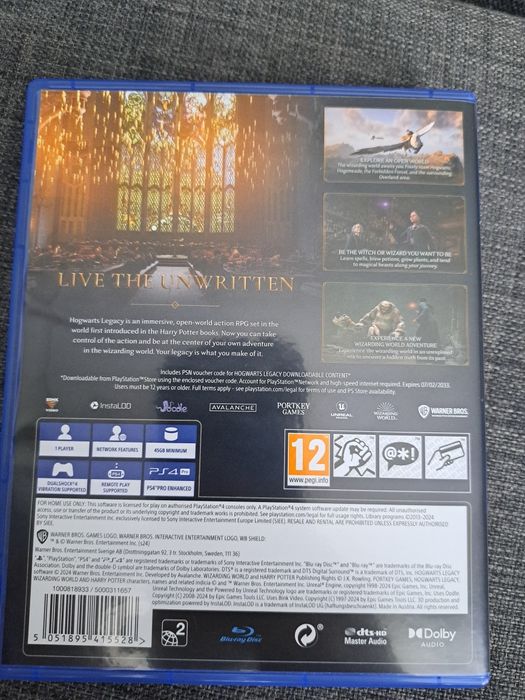 Hogwarts legacy ps4