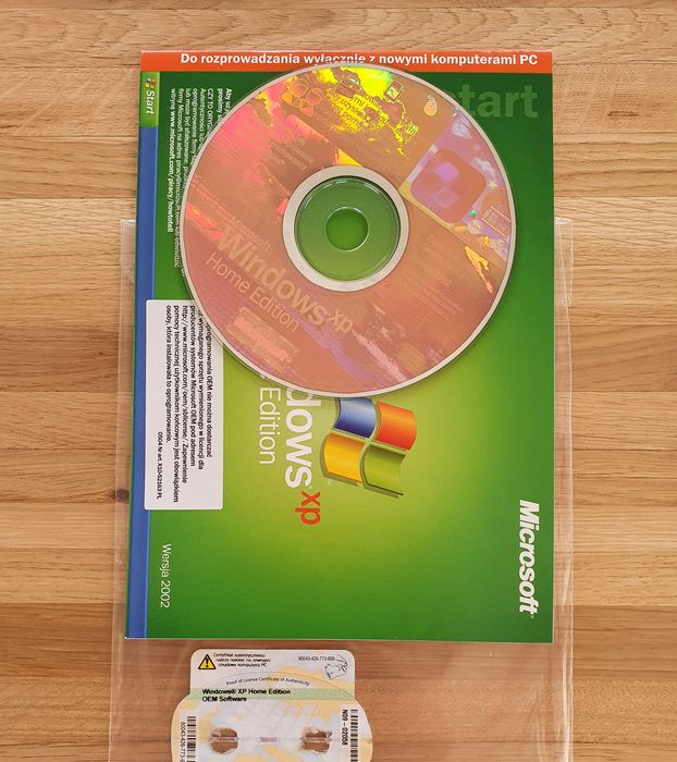 Windows xp oprogramowanie