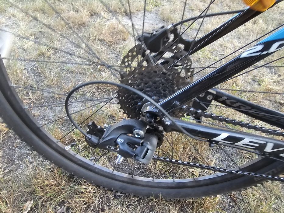 Rower kross niebieski