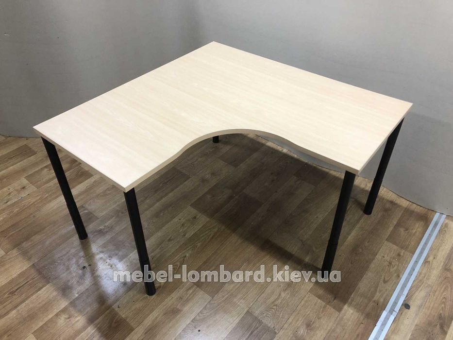 Офисный стол угловой № 2 "Loft" "Бук" бу 29 шт