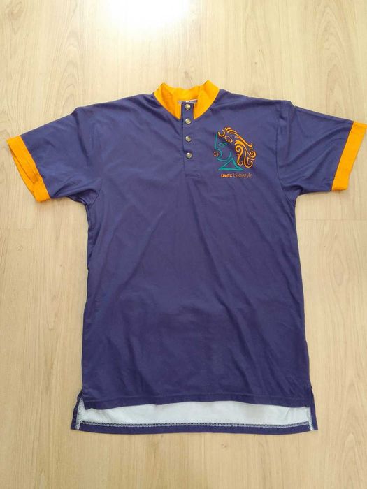 Bluzka Koszulka Rowerowa Kolarska Sportowa UVEX T-shirt bikerstyle ITALY rozm. L