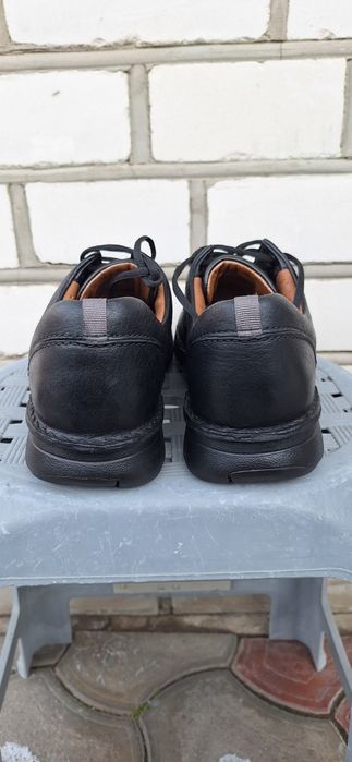 Clarks кроссовки мокасины оригинальные натуральная кожа раз 43,5-44