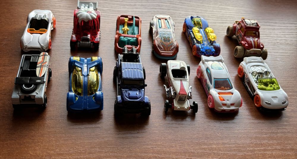 Машинки Hot wheels и Minecraft