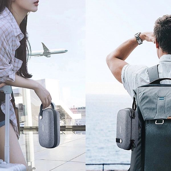 Ugreen etui pudełko na dysk twardy HDD SSD akcesoria 20,3 x 12,9 x 7,2