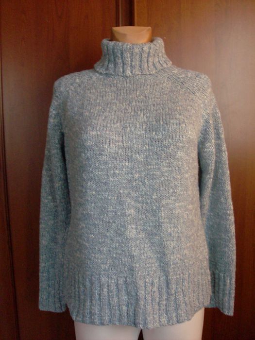 Sweter ciepły golf R.46 Next wełna