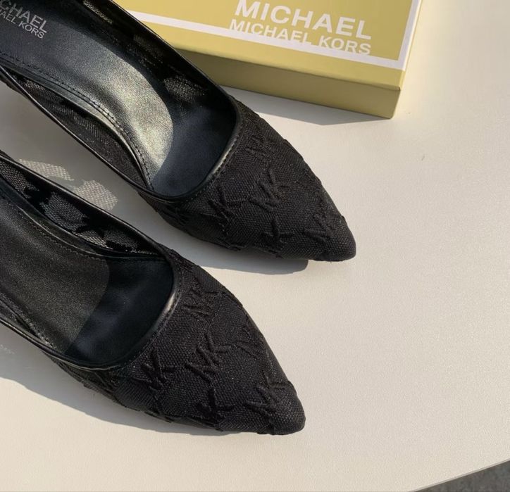 Жіночі туфлі Michael Kors, чорні, каблук 6,5 см
