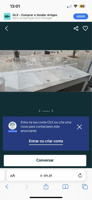 Expositor em acrilico