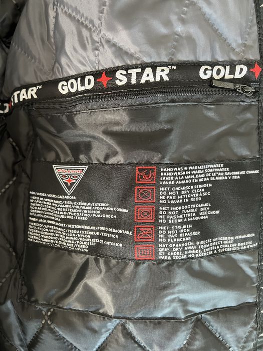 Casaco de mota masculino Gold Star