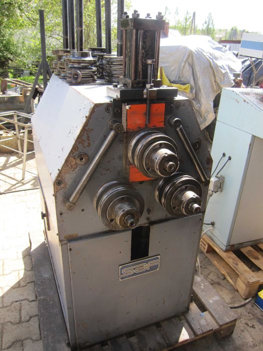 Giętarka do rur profili SAF 50 walcarka