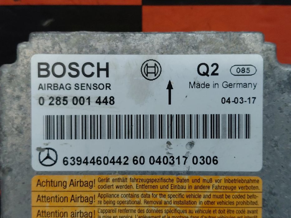 Centralina airbag MERCEDES-BENZ Vito / Vito Combi (W639)