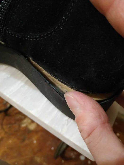 Ботинки замша натуральная демисезон