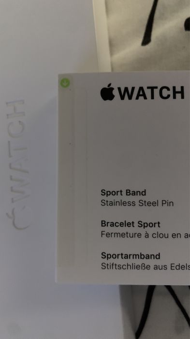 Bracelete apple watch starlight selada