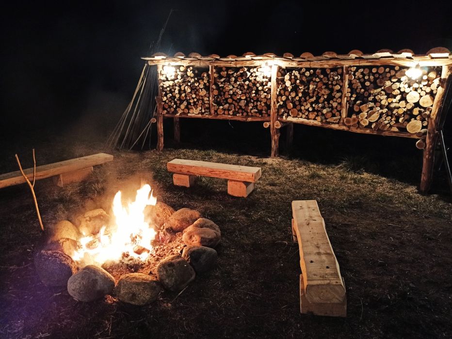 Domek z JACUZZI  SAUNA  KOMINEK Mazury  okolice Giżycka