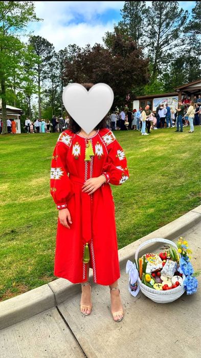 Вишита сукня