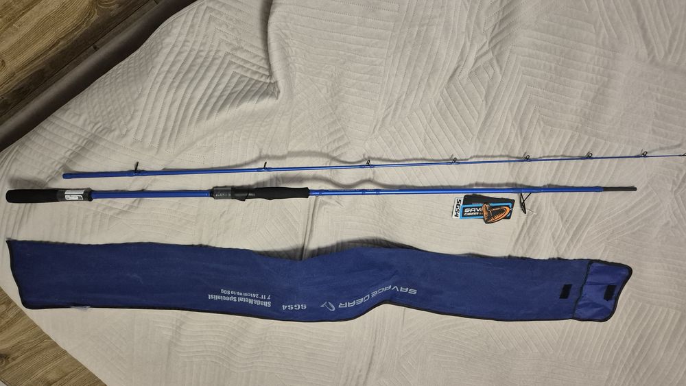 SAVAGE GEAR SGS4 Shad & Metal Specialist MF MH 2.41m do 80g