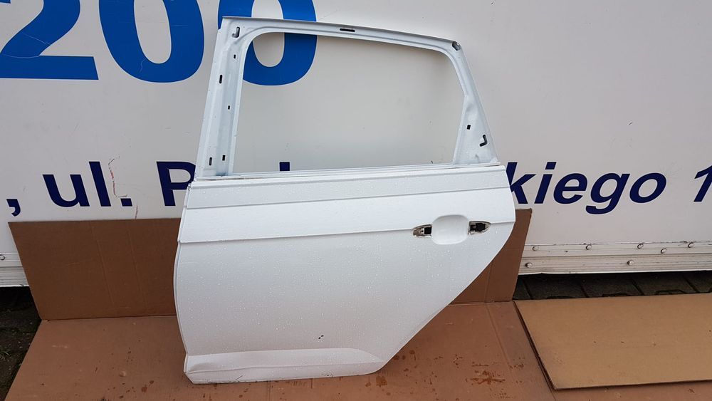 drzwi lewy tył vw polo vi