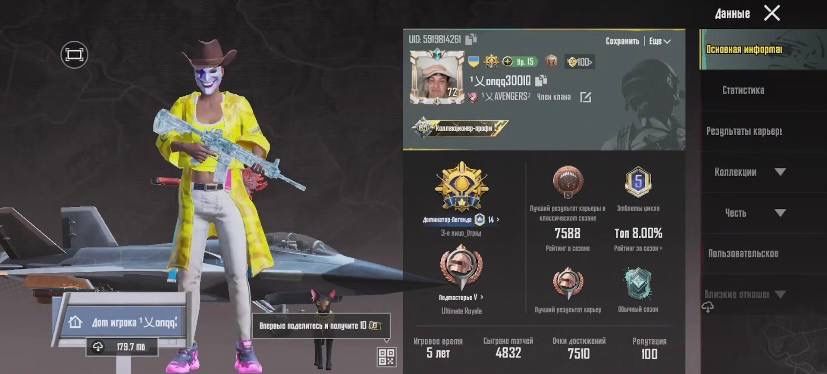 Аккаунт в PUBG Mobile, ПАБГ Мобайл