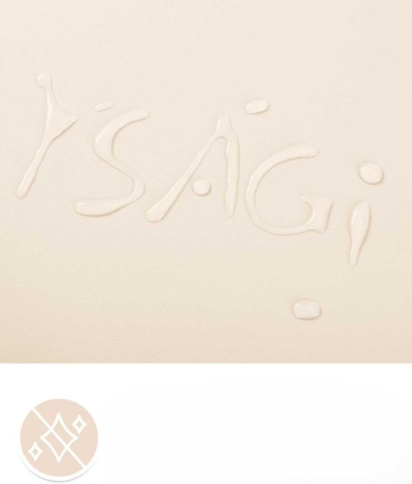 Podkładka pod mysz i laptop YSAGi 80x40 cm beżowa skóra