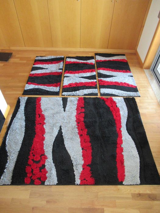 Conjunto de 4 tapetes